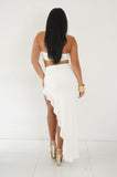 Taylor Skirt Set (White)