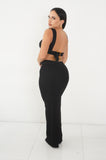 Alexis Skirt Set (Black)
