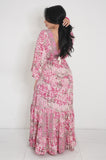 Sunset Vista Maxi Dress (Pink)