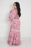 Sunset Vista Maxi Dress (Pink)
