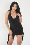 Rosa Negra Mini Dress