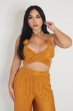 Alivia Pant Set (Copper)