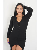 Never Last Midi Sweater Dress