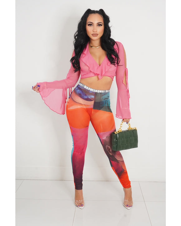 Night Fever Legging Set