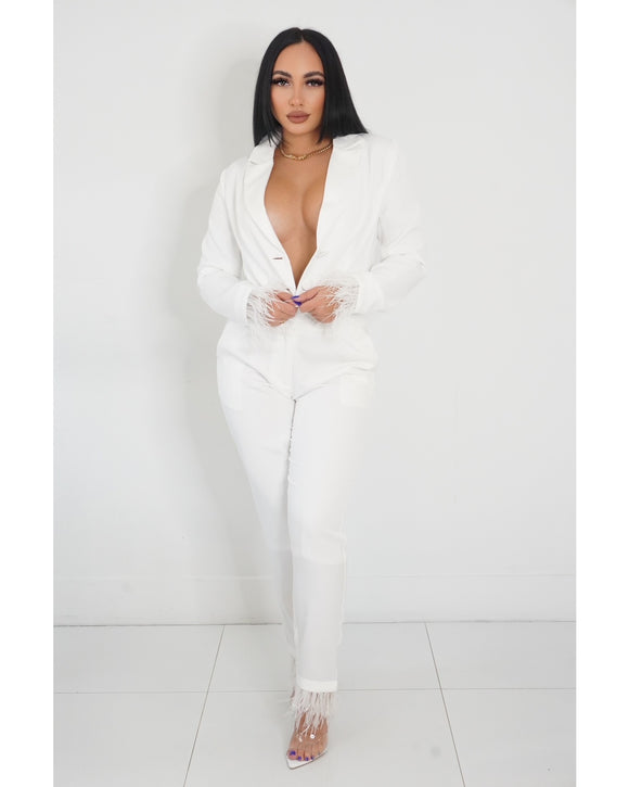 Levels To This Blazer Set