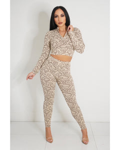 Americano Please Legging Set