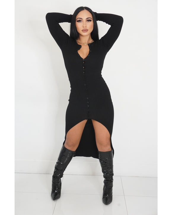 Never Last Midi Sweater Dress