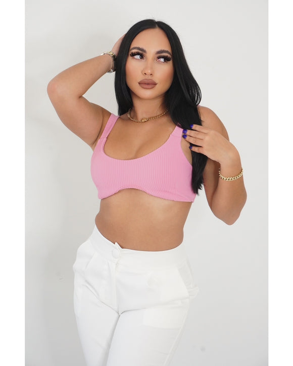 Lian Crop  (Pink)