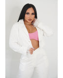 Lian Crop  (Pink)