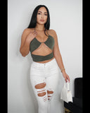 Staple White Denim Jeans