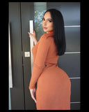 Frisky Feline Midi Dress