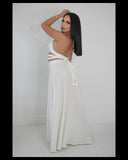 Beautiful Moment Maxi Set (White)