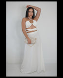 Beautiful Moment Maxi Set (White)