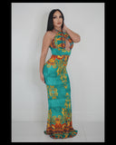 What Waist Maxi Dress