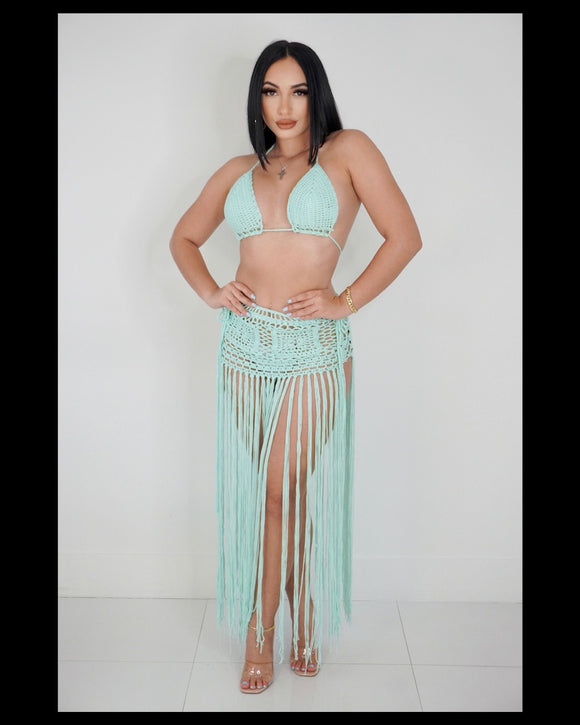 Tropic Dream Cover Up (Aqua)
