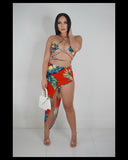 Champagne & Vacay Skirt Set