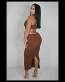 Show Me A Sign Midi Dress