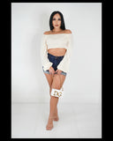 Whole Lotta Satin Crop Top