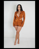 Fall Vibes Blazer Set