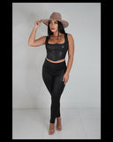 Midnight Lover Leather Leggings