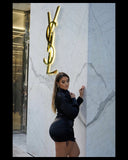 The Boss Mini Dress (Black)