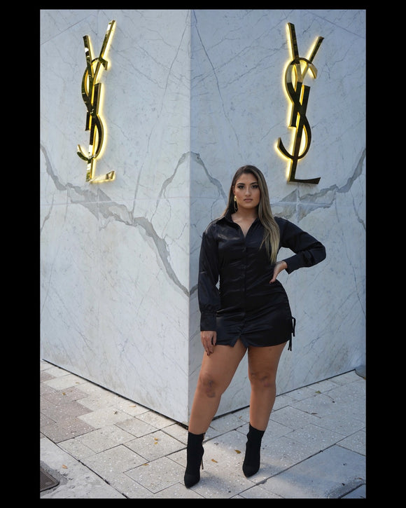 The Boss Mini Dress (Black)