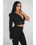 Nequita Blazer Pant Set