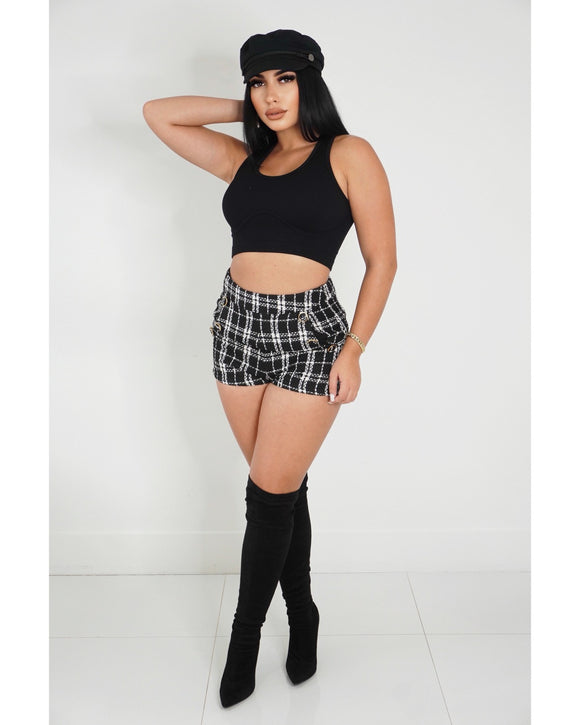 Miranda Plaid Shorts