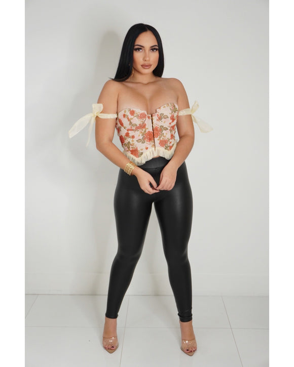 Rose Haven Cropped Corset