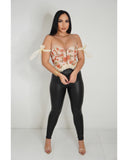 Rose Haven Cropped Corset