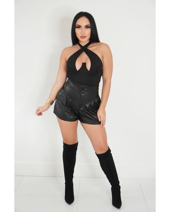 Voted Most Liked Leather Shorts