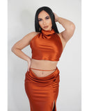 Phoebe Satin Skirt Set