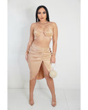 Golden Girl Skirt Set