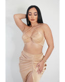 Golden Girl Skirt Set