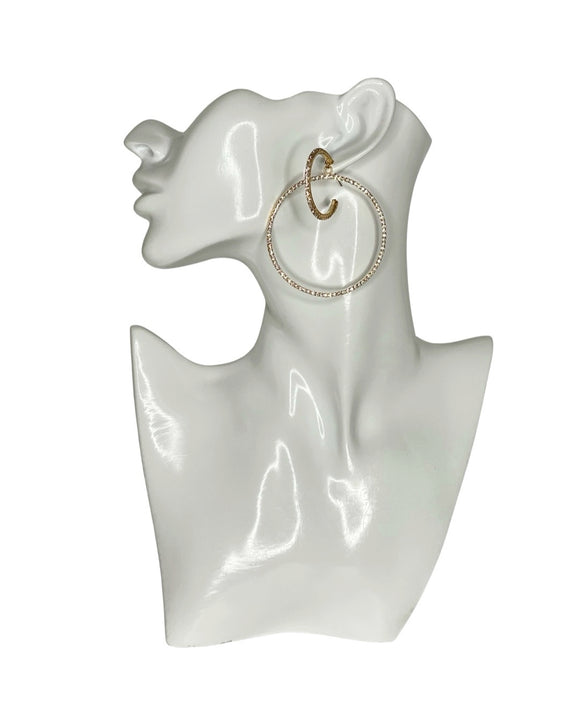 Born To Shine Hoop Earrings
