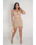 Oh So Icy Mini Dress
