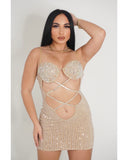 Oh So Icy Mini Dress