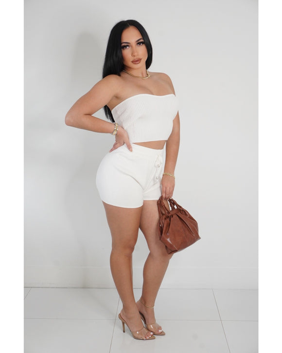 Lorren Knit Short Set