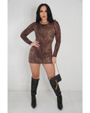 Hunting For Trouble Mini Dress