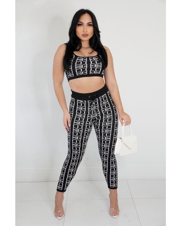 Look My Way Pant Set