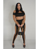 More Attention Mesh Jumpsuit