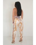 Infinite Attraction Scarf Jogger Set