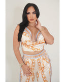 Infinite Attraction Scarf Jogger Set