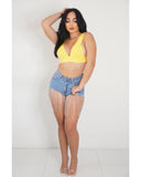 Closet Essentials Crop (Yellow)