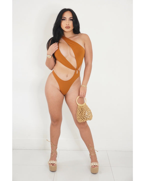 Act Natural Monokini (Chocolate)
