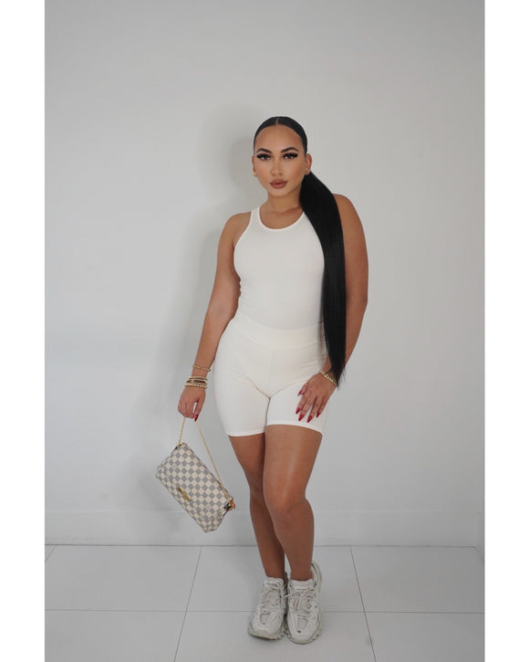 Snatched & Comfy Set (White)