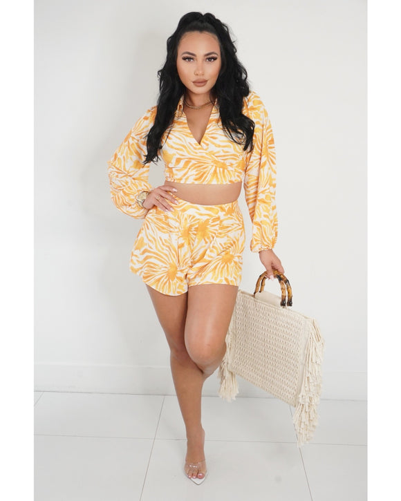 Sunset Lovers Short Set