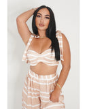 Between The Lines Pant Set