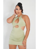 Cleanse Crystal Mini Dress