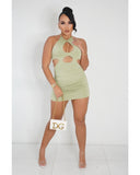 Cleanse Crystal Mini Dress